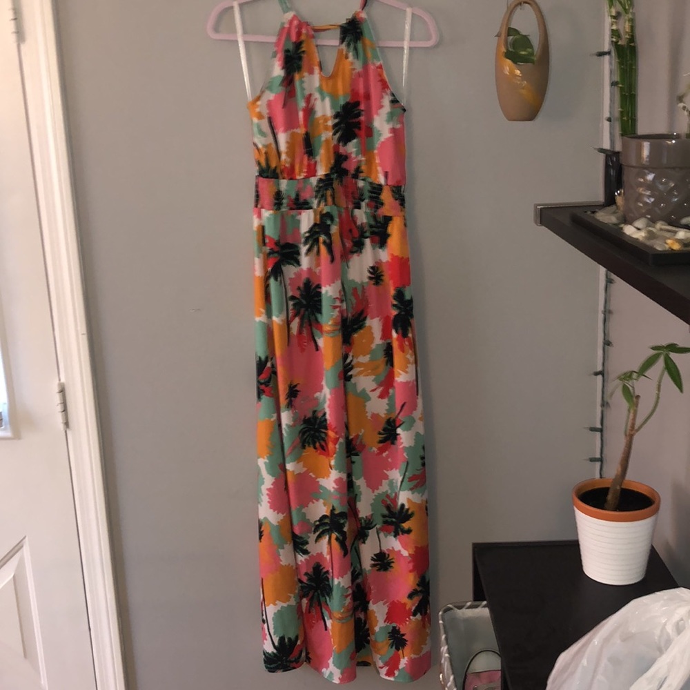 Tropical Maxi Dress